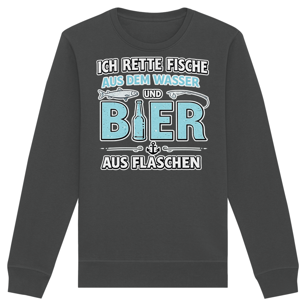 Ich Rette Fische - Premium Sweatshirt