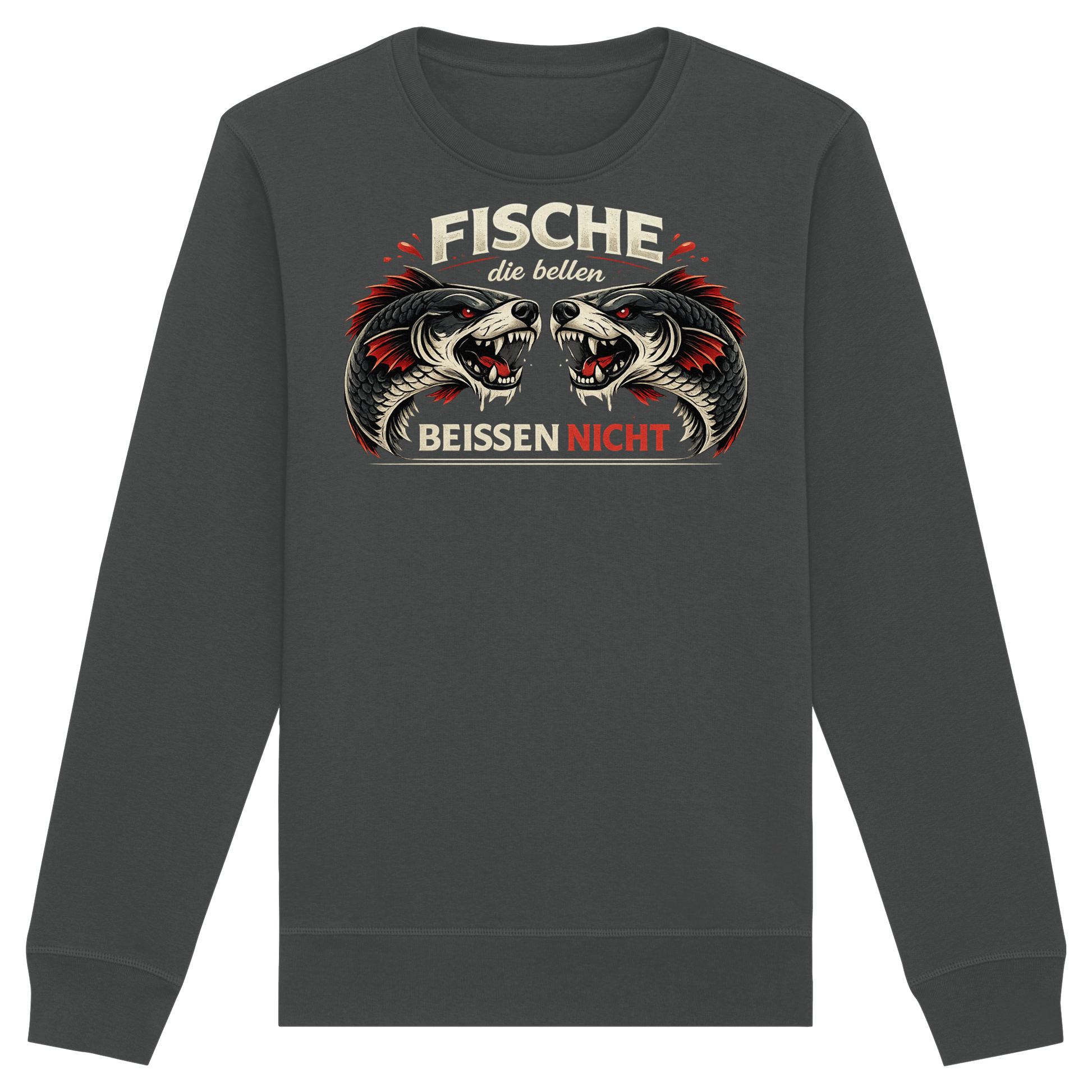 Fische die Bellen - Premium Sweatshirt