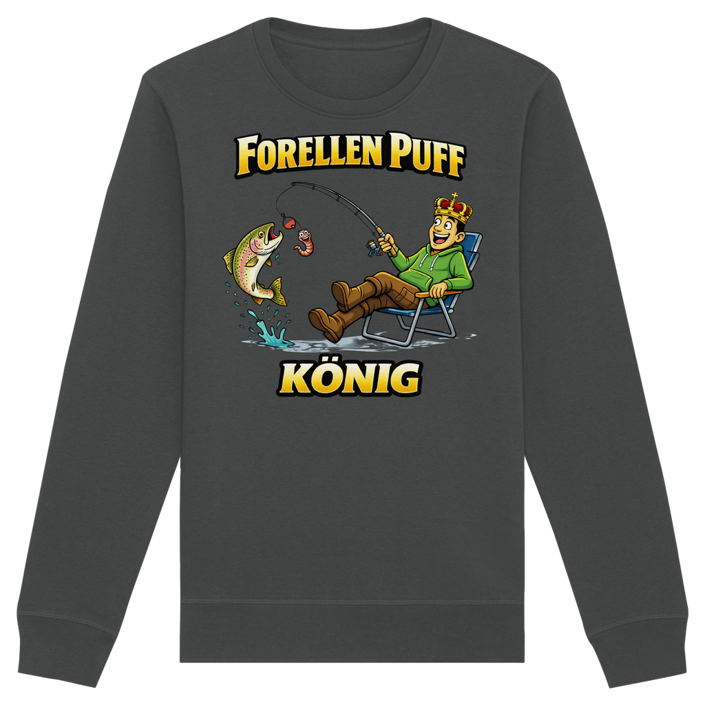Forellen Puff König - Premium Sweatshirt