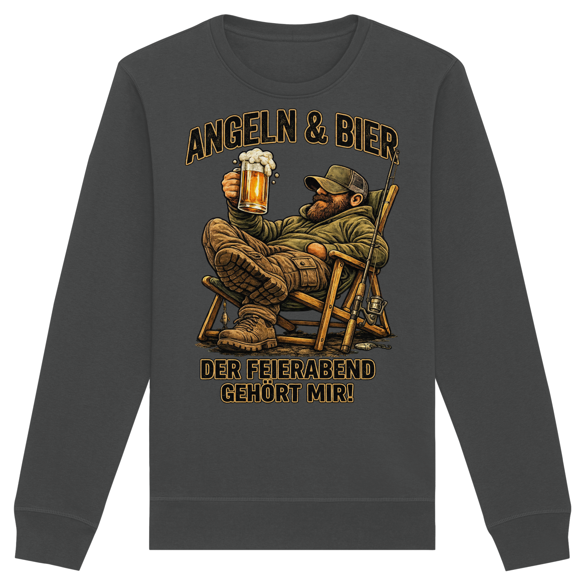Angeln & Bier - Premium Sweatshirt