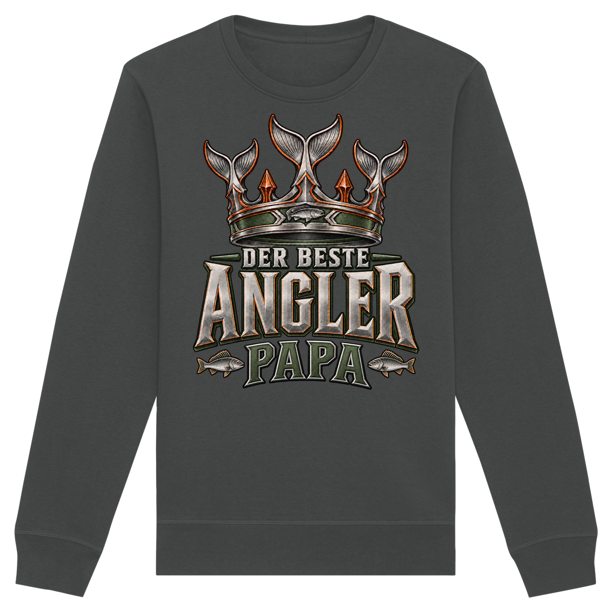 Der Beste Angler Papa - Premium-Sweatshirt