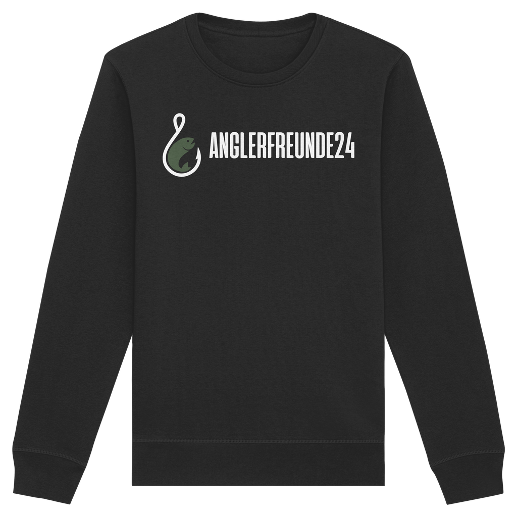 Anglerfreunde24 Weiß - Premium Sweatshirt