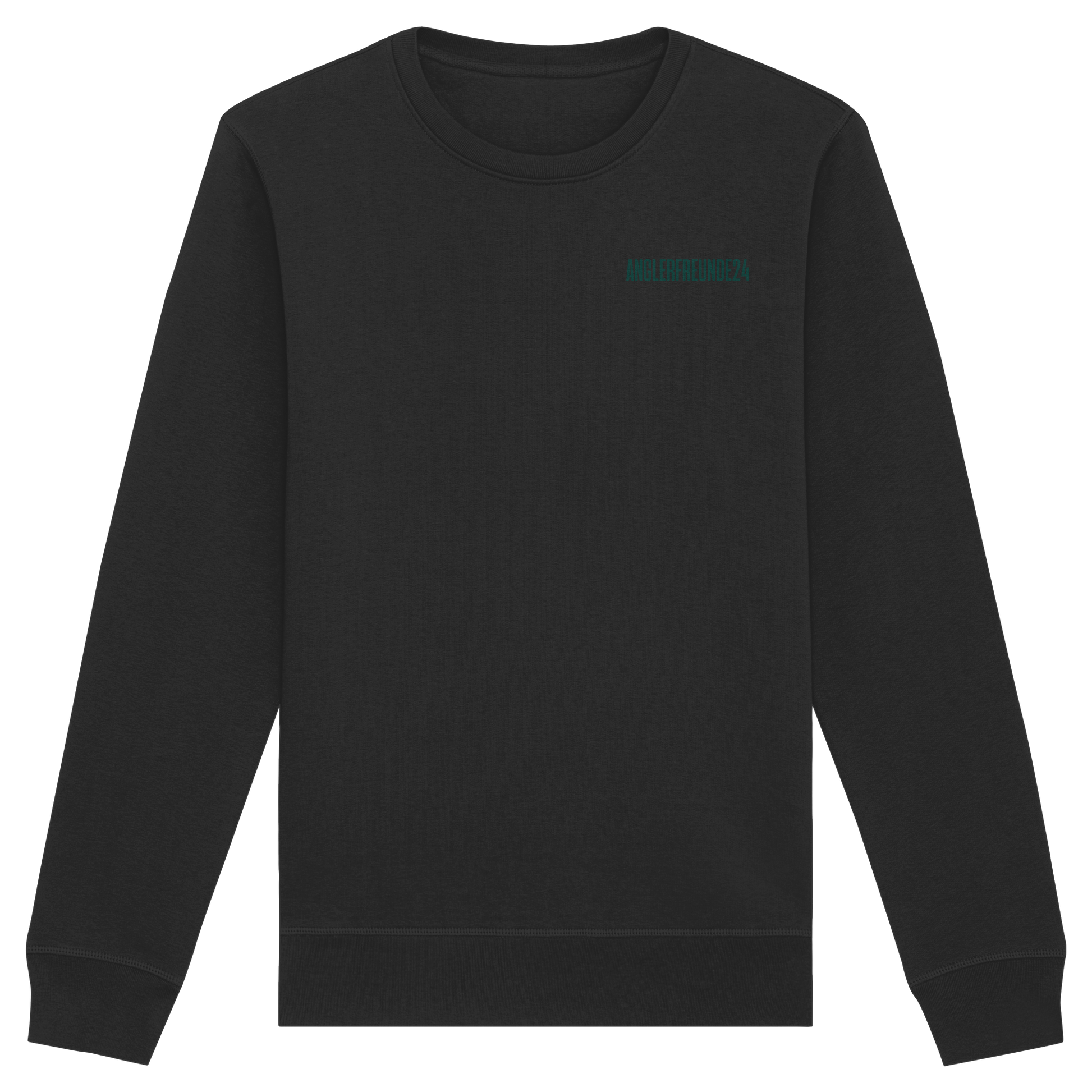 Anglerfreunde24 Logo Grün - Premium Sweatshirt