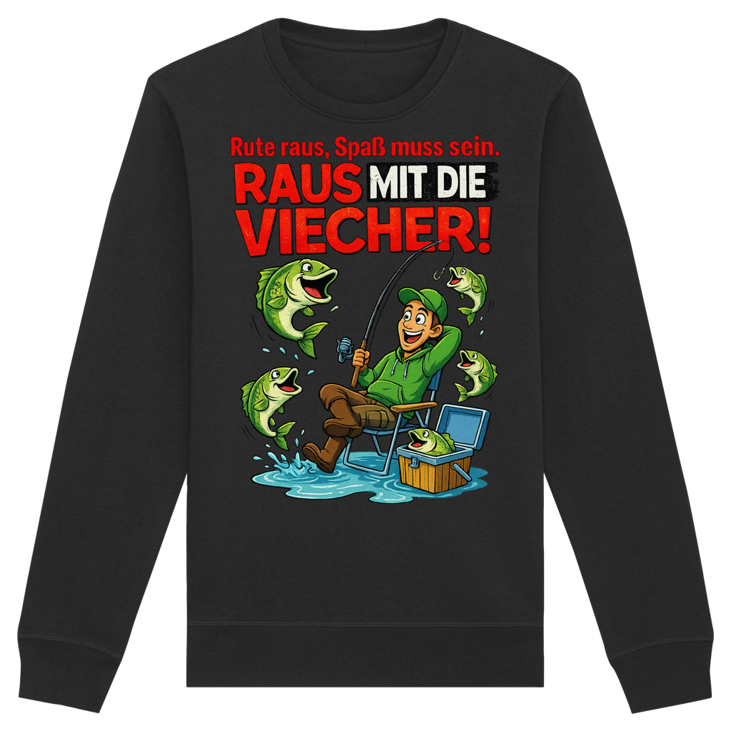 Raus Mit Die Viecher  - Premium Sweatshirt