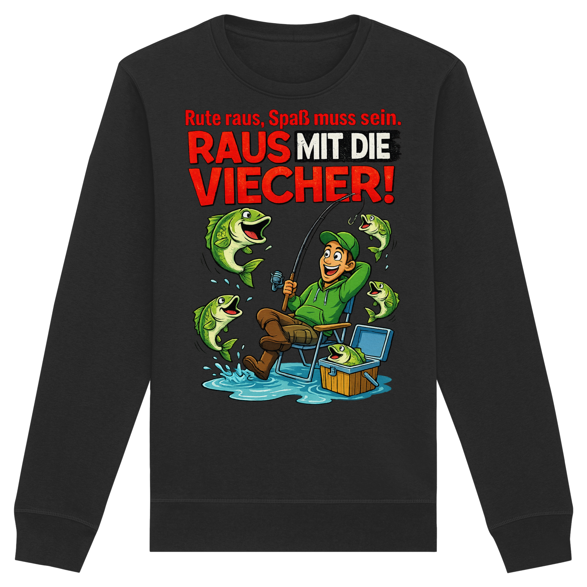 Raus Mit Die Viecher  - Premium Sweatshirt