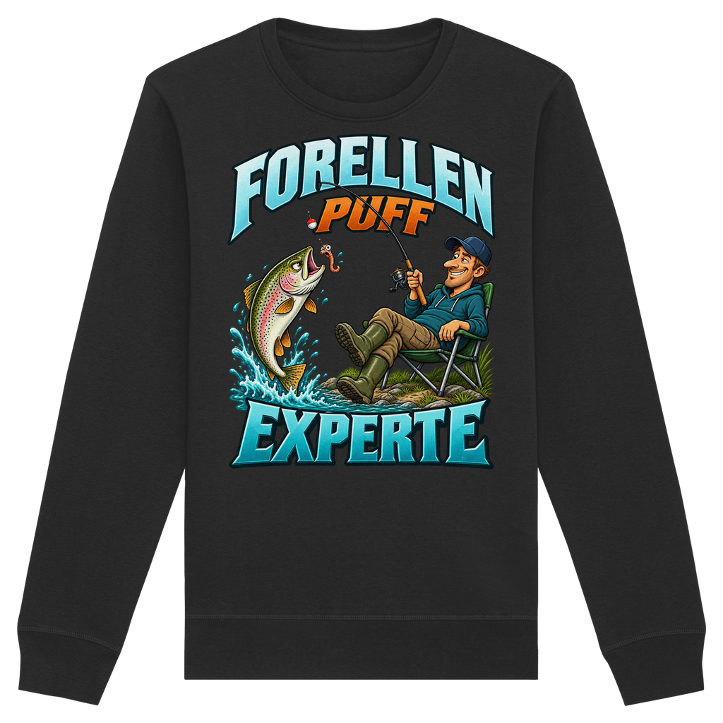 Forellen Puff Experte - Premium-Sweatshirt