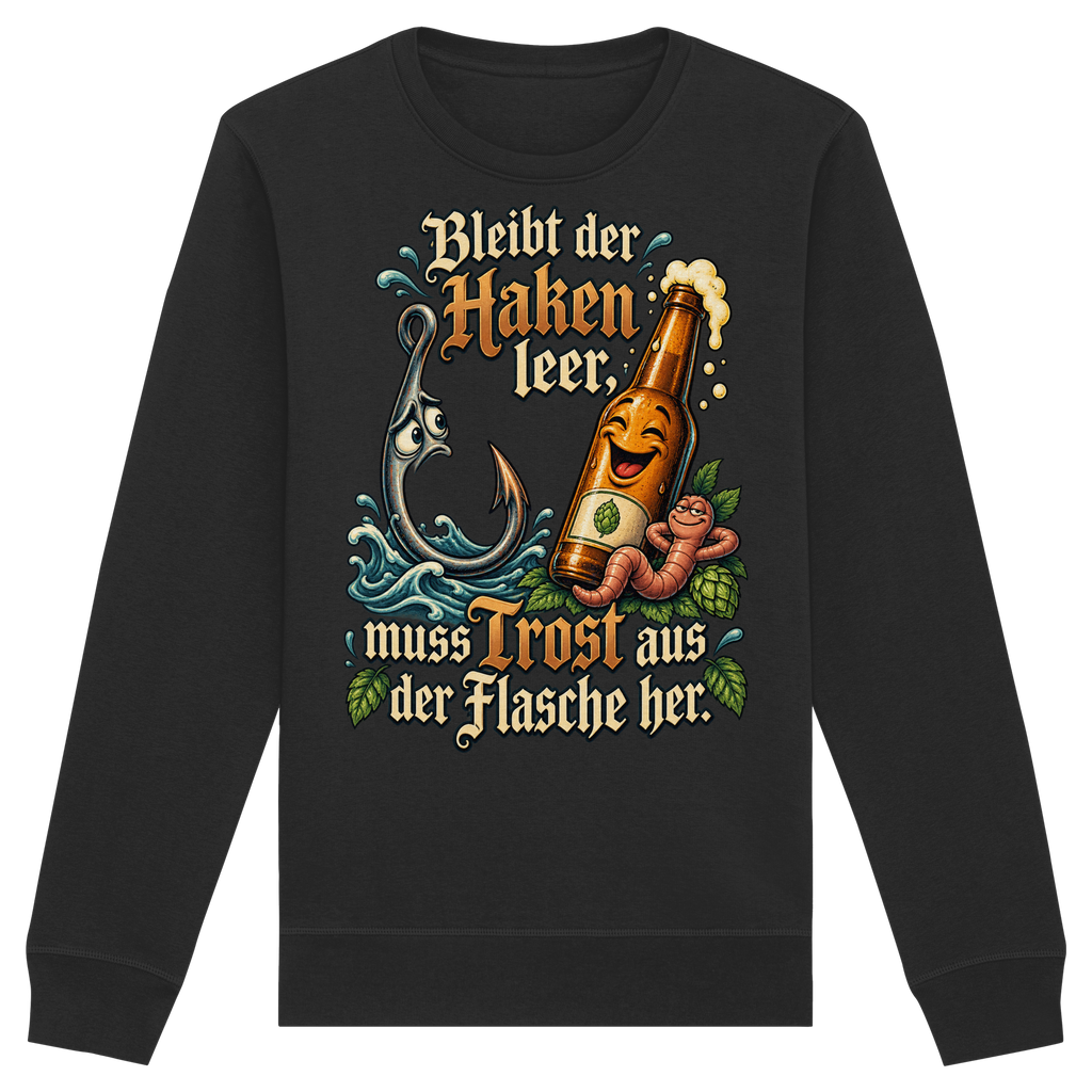 Bleibt der Haken leer - Premium-Sweatshirt