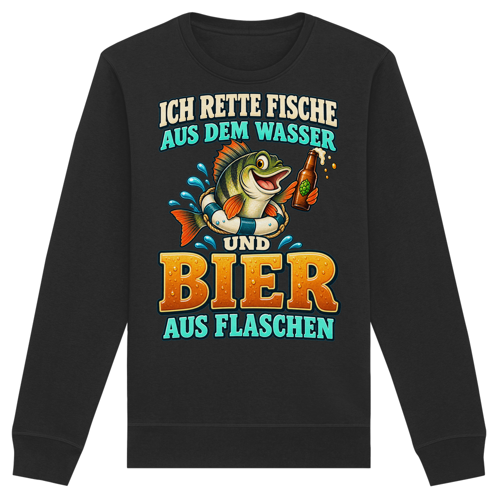 Ich Rette Fische - Premium-Sweatshirt