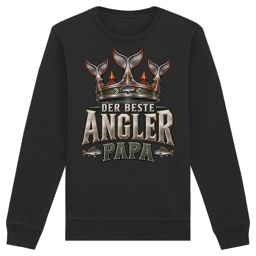 Der Beste Angler Papa - Premium-Sweatshirt