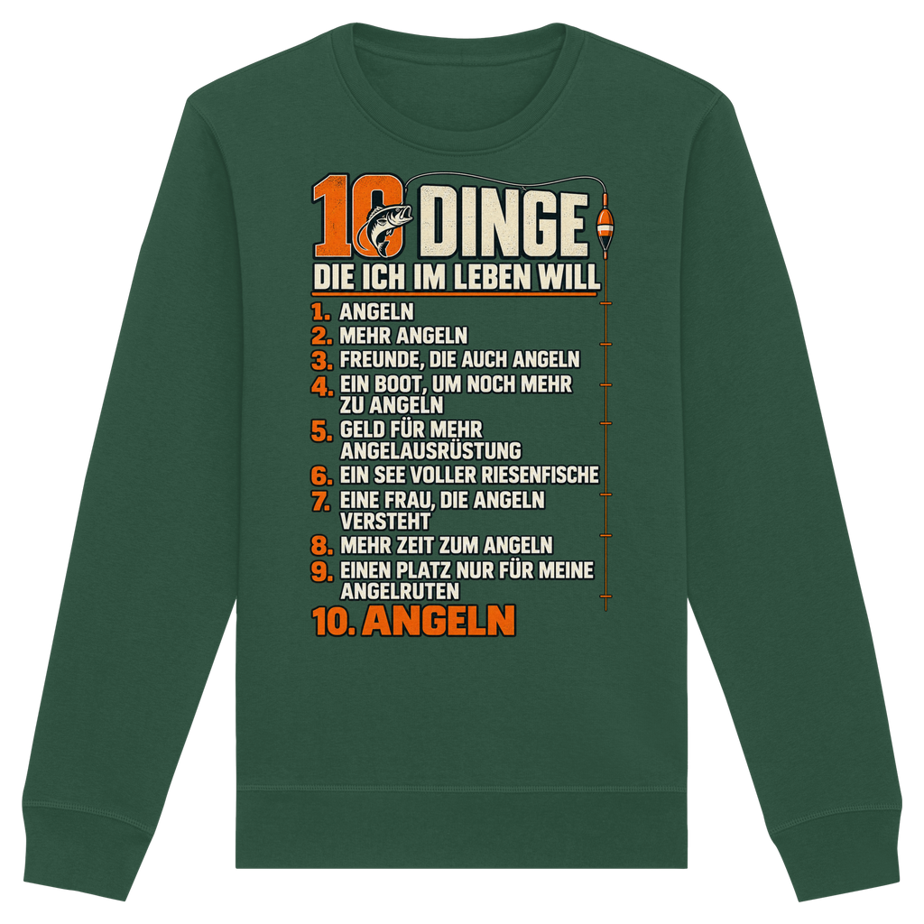 10 Dinge - Premium-Sweatshirt