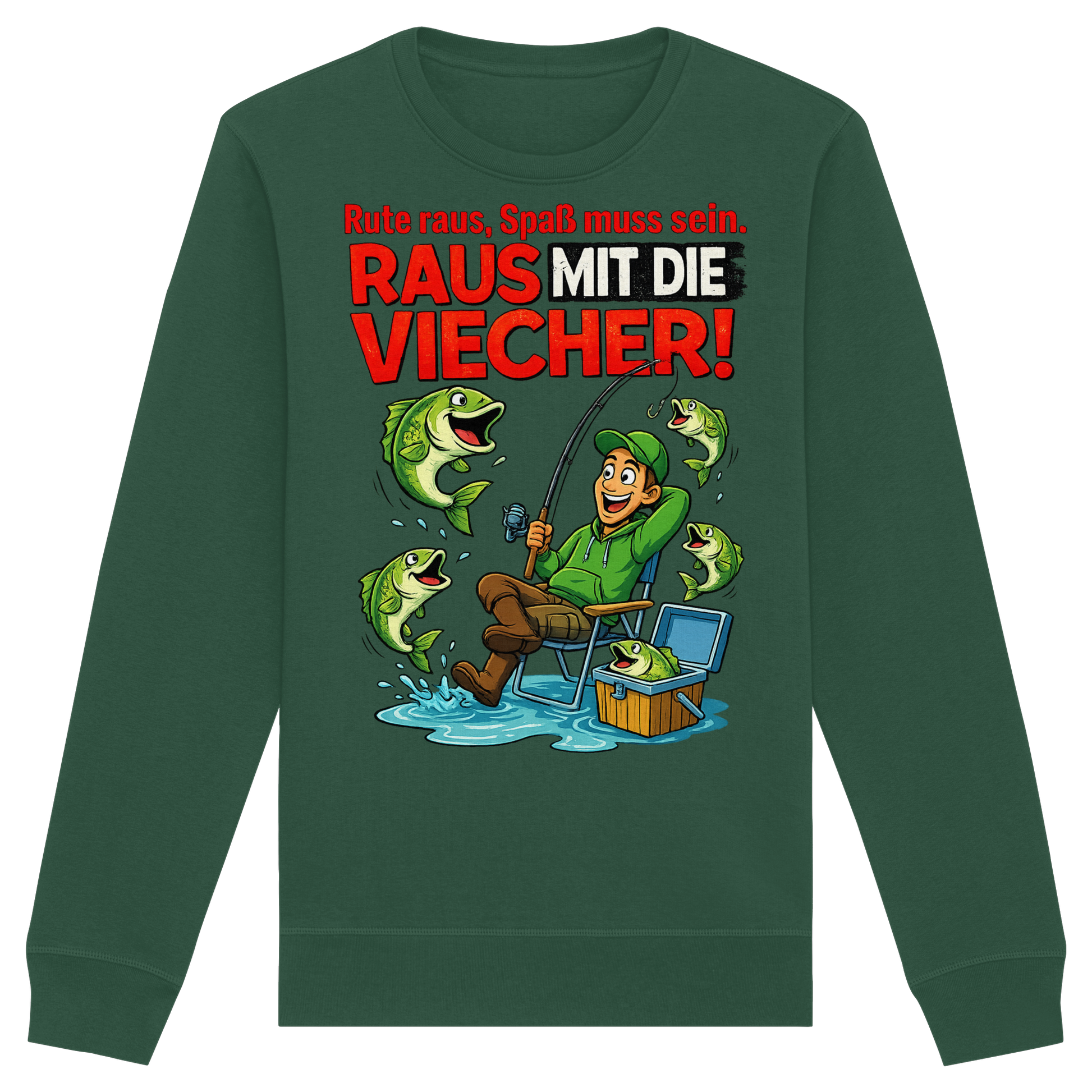 Raus Mit Die Viecher  - Premium Sweatshirt