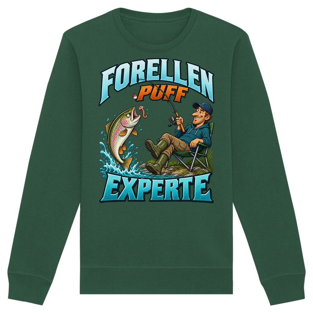 Forellen Puff Experte - Premium-Sweatshirt