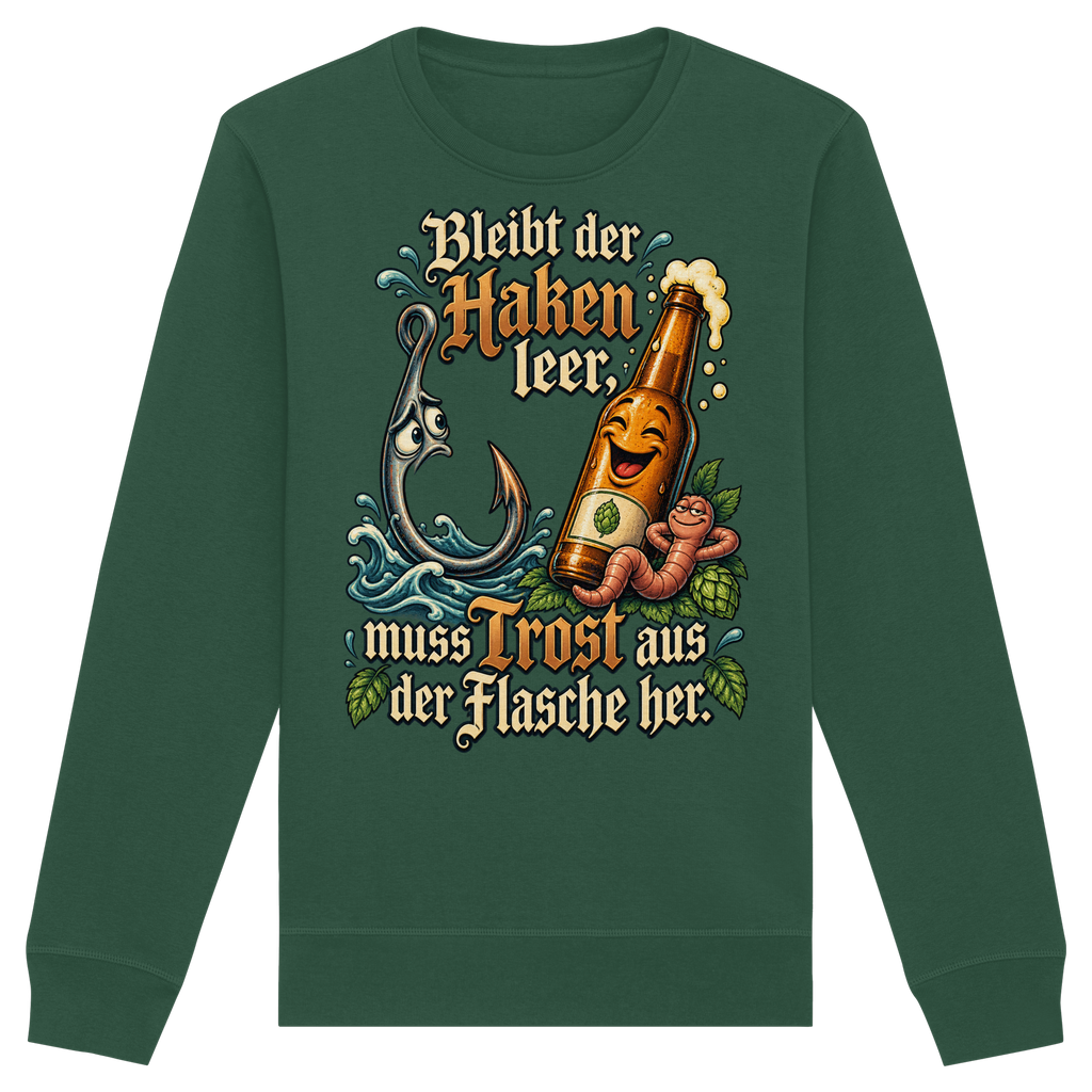 Bleibt der Haken leer - Premium-Sweatshirt