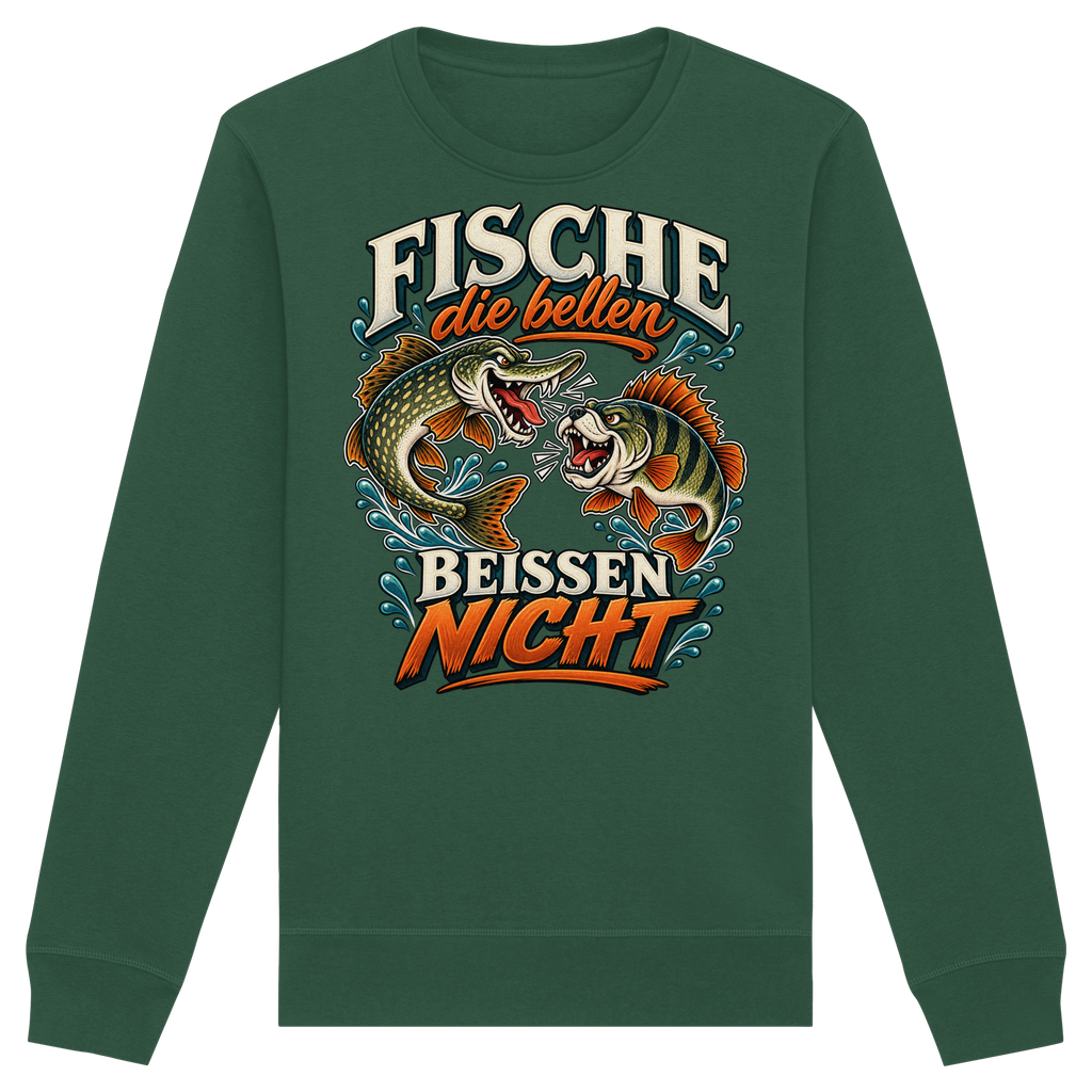 Fische die Bellen - Premium-Sweatshirt