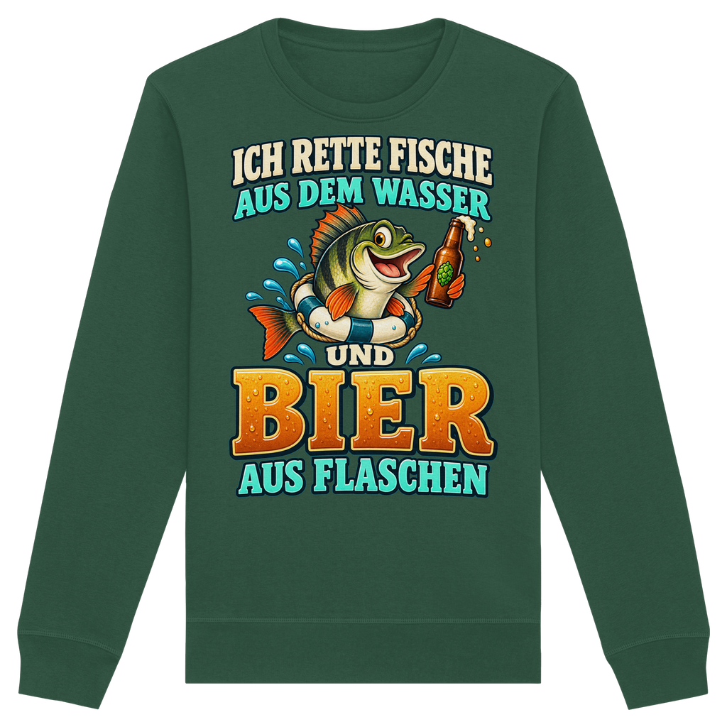 Ich Rette Fische - Premium-Sweatshirt