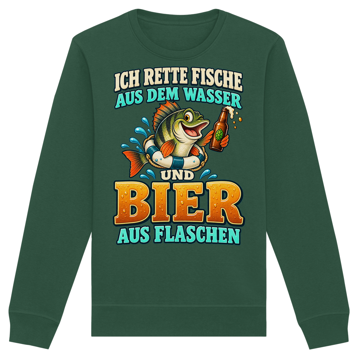Ich Rette Fische - Premium-Sweatshirt