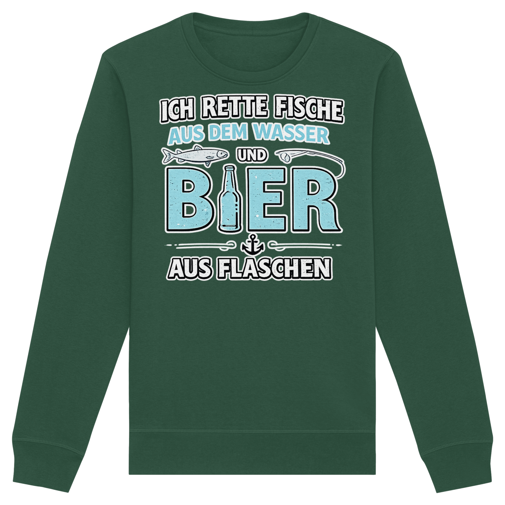 Ich Rette Fische - Premium Sweatshirt