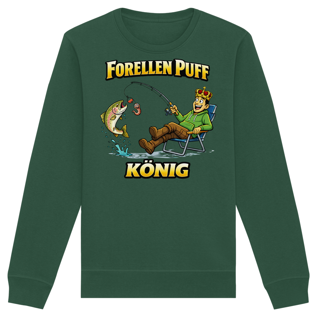 Forellen Puff König - Premium Sweatshirt