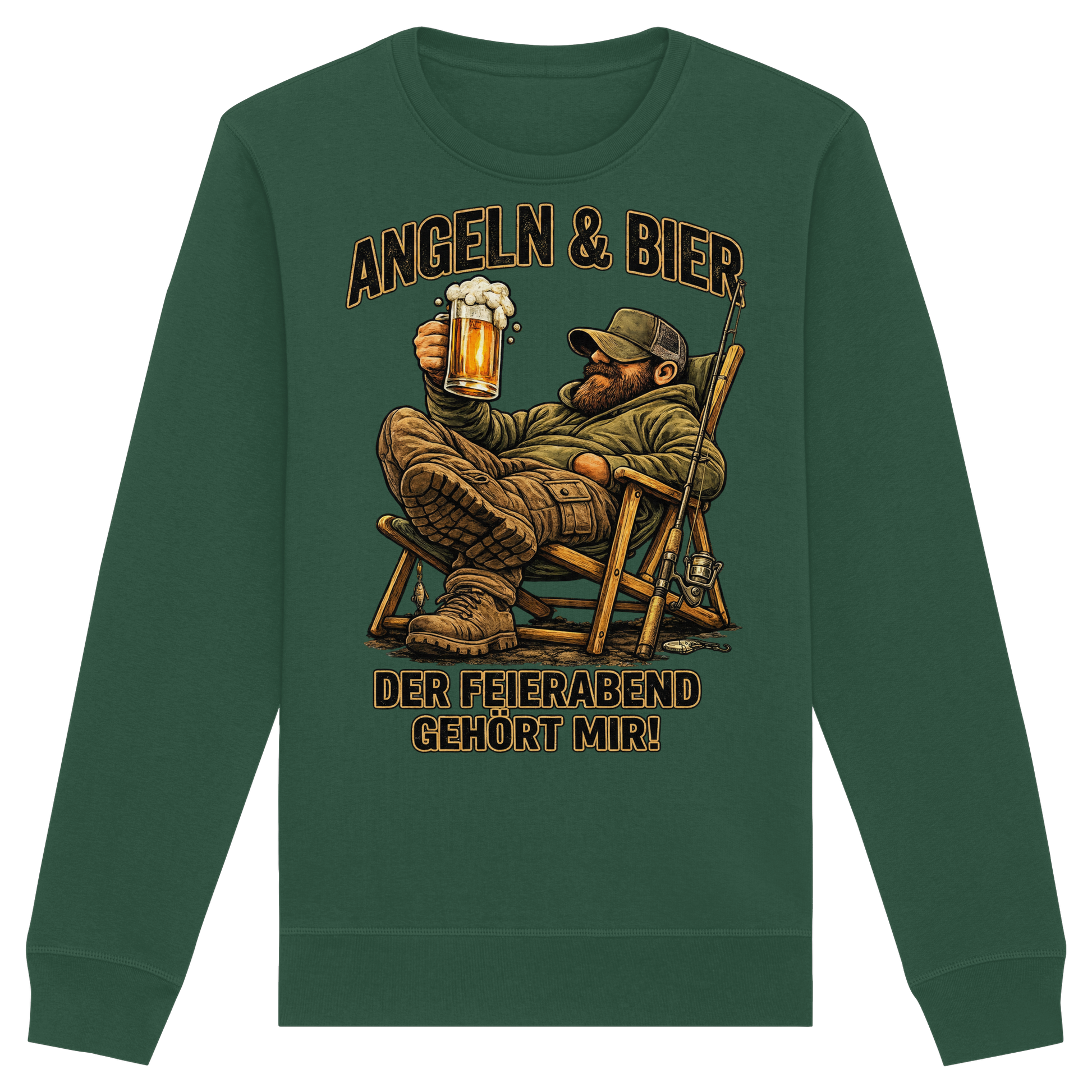 Angeln & Bier - Premium Sweatshirt