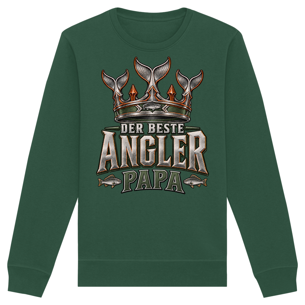 Der Beste Angler Papa - Premium-Sweatshirt
