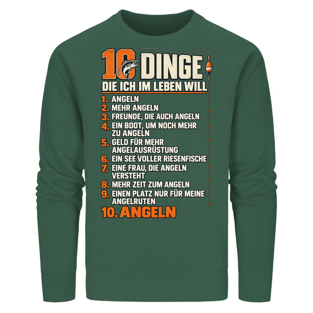 10 Dinge - Premium-Sweatshirt