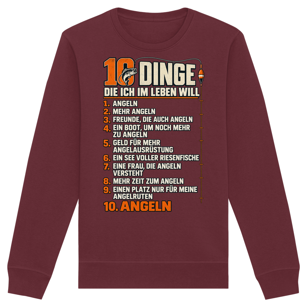 10 Dinge - Premium-Sweatshirt