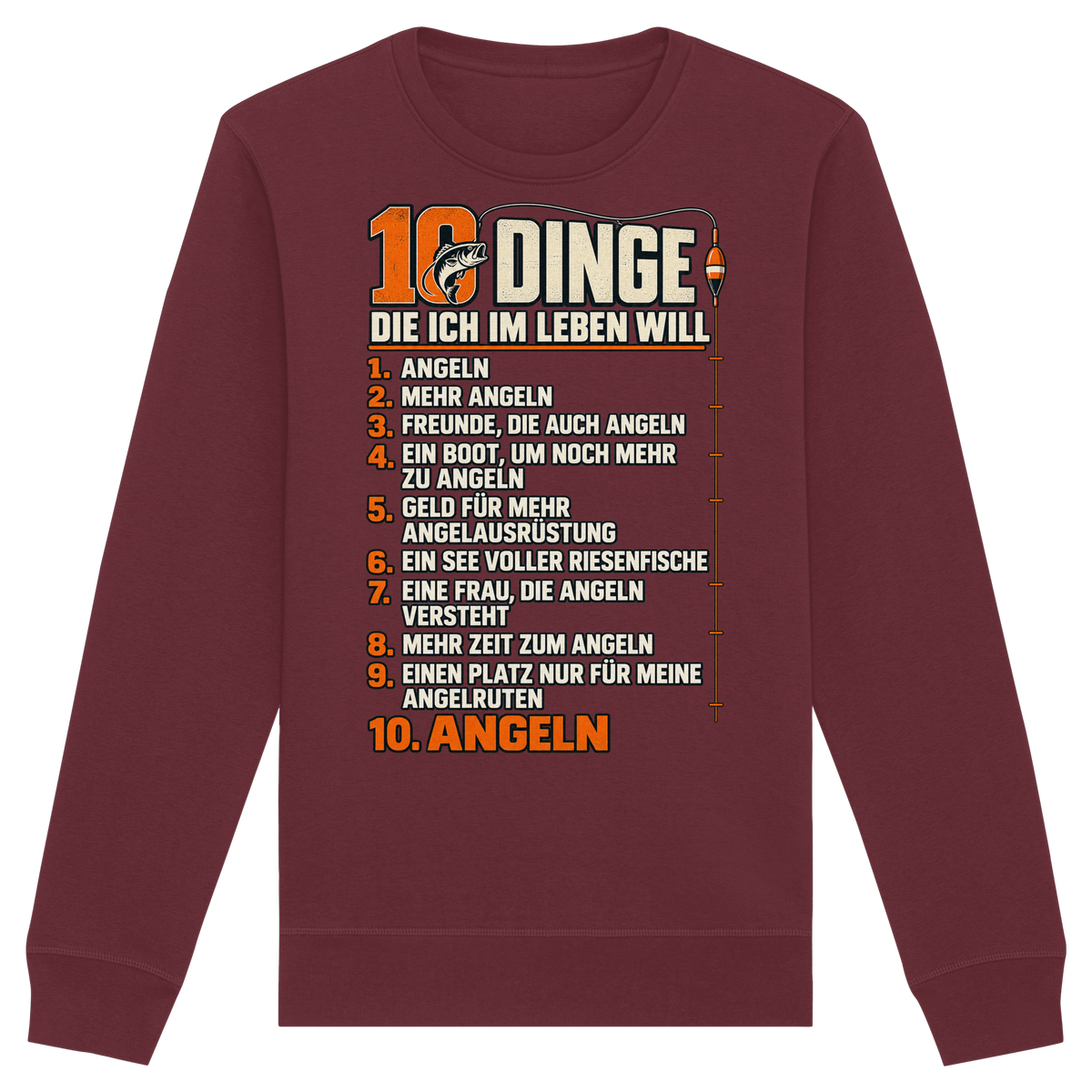 10 Dinge - Premium-Sweatshirt