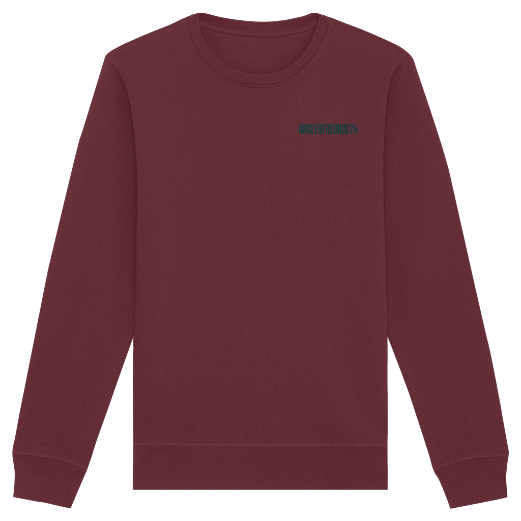 Anglerfreunde24 Logo Grün - Premium Sweatshirt