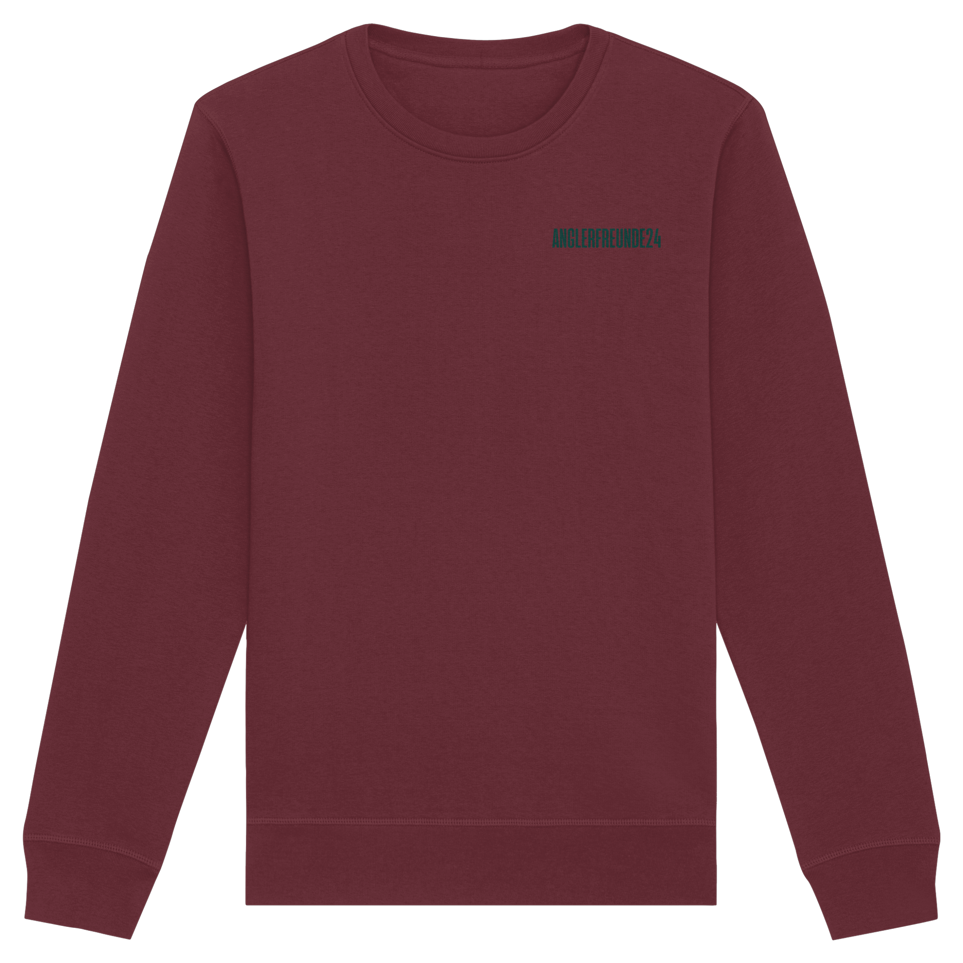 Anglerfreunde24 Logo Grün - Premium Sweatshirt