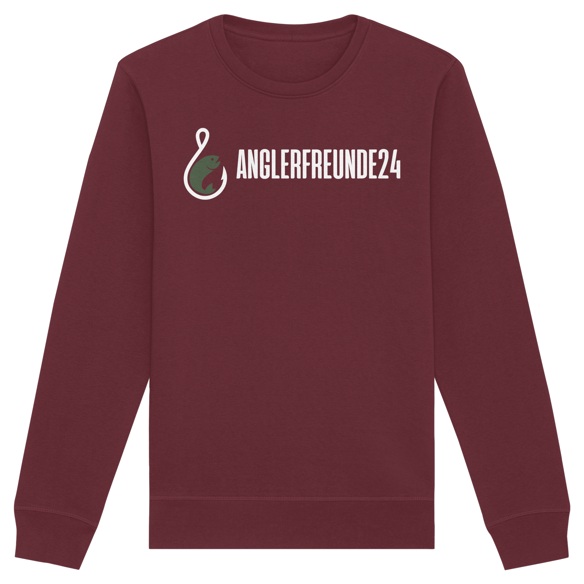 Anglerfreunde24 Weiß - Premium Sweatshirt