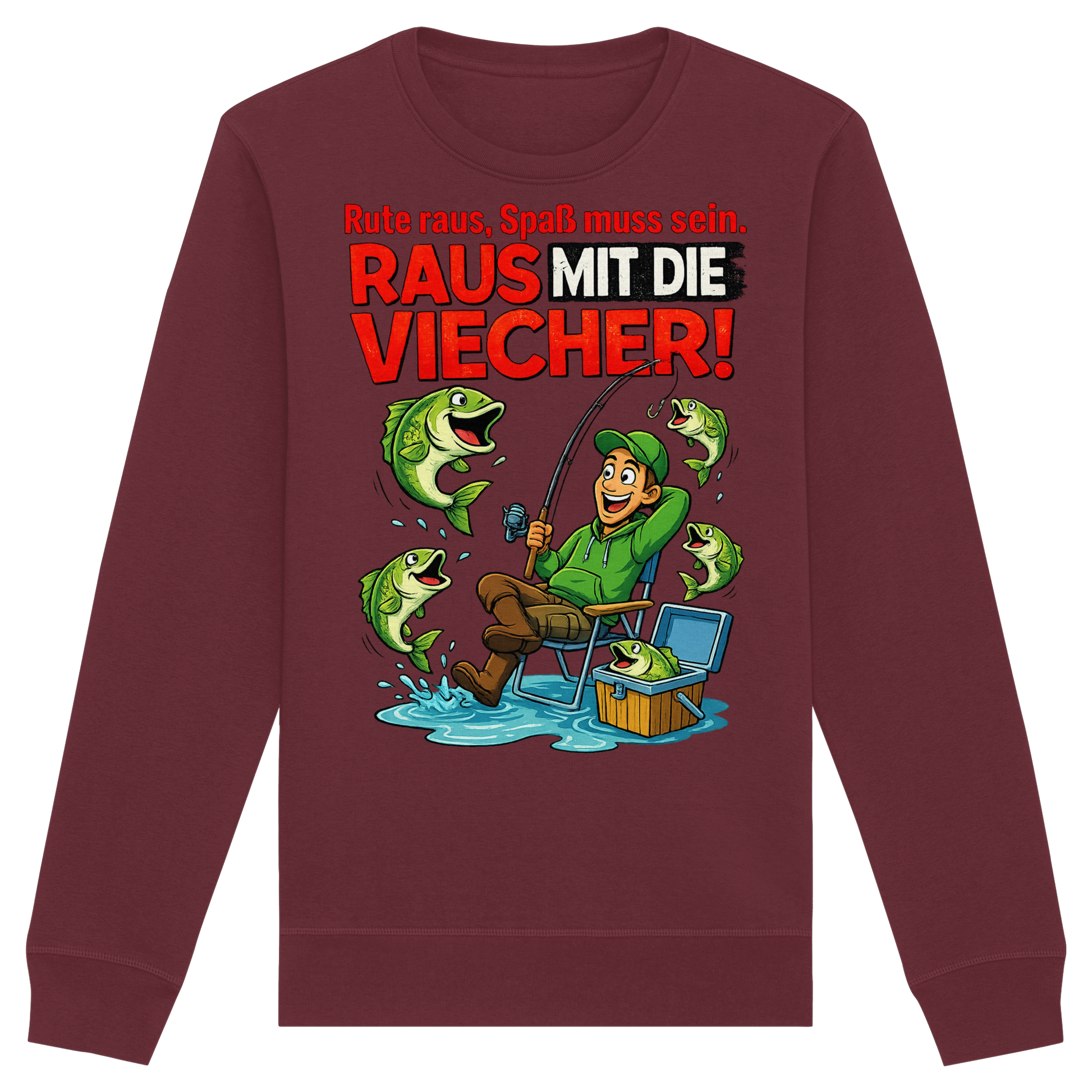 Raus Mit Die Viecher  - Premium Sweatshirt