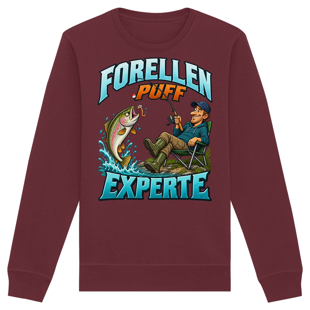 Forellen Puff Experte - Premium-Sweatshirt