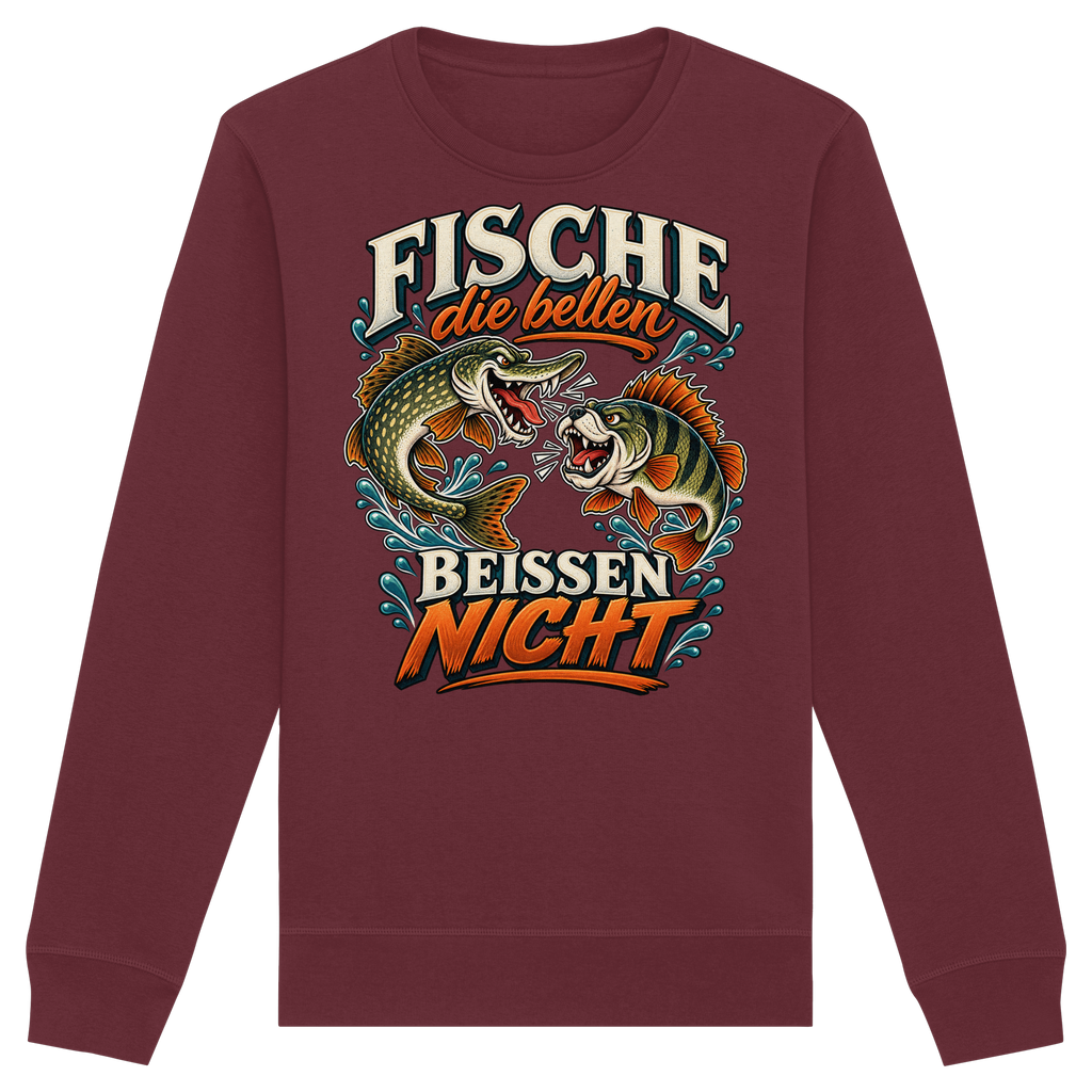 Fische die Bellen - Premium-Sweatshirt