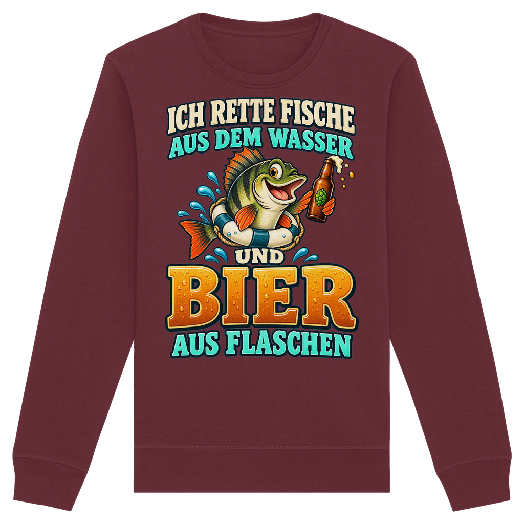 Ich Rette Fische - Premium-Sweatshirt