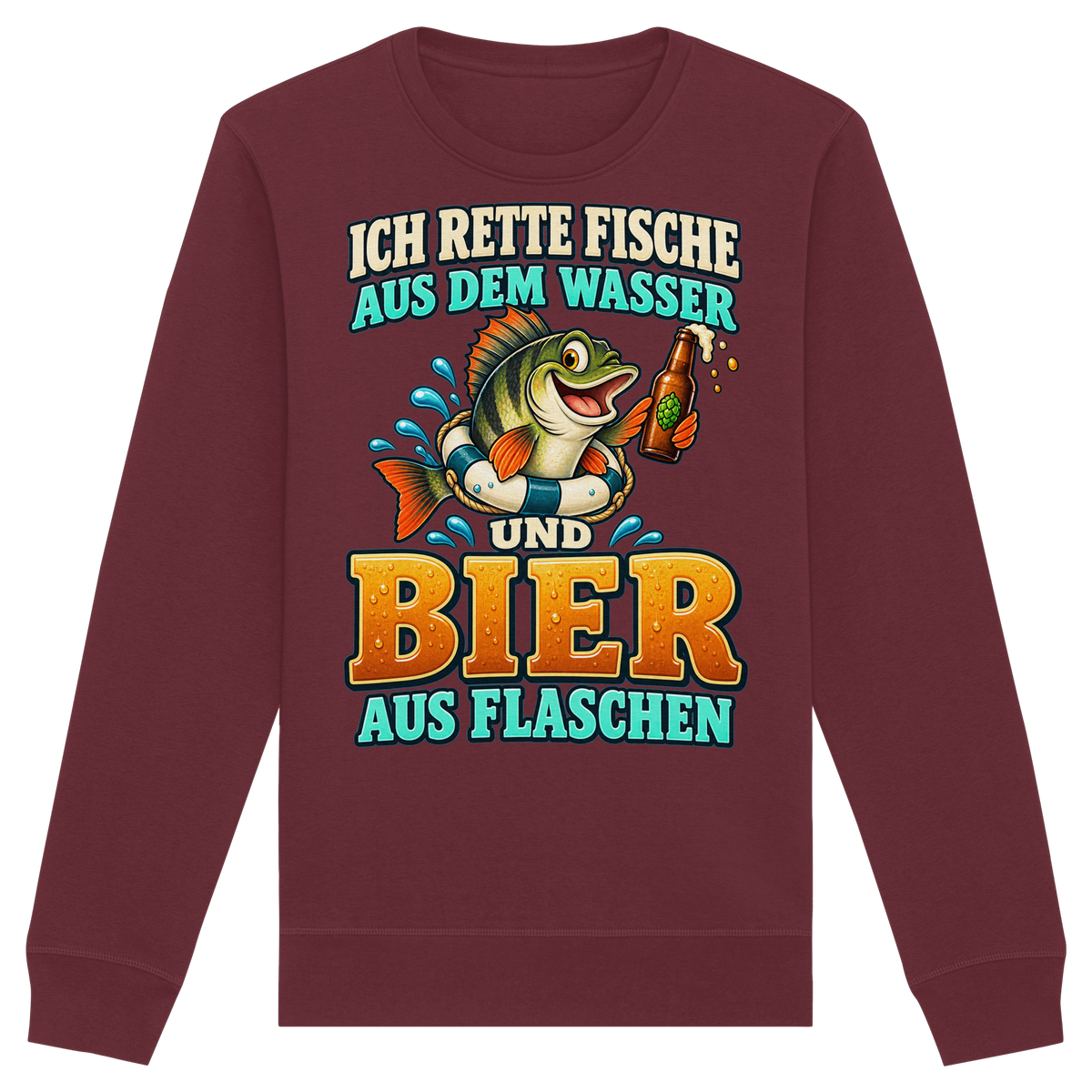 Ich Rette Fische - Premium-Sweatshirt