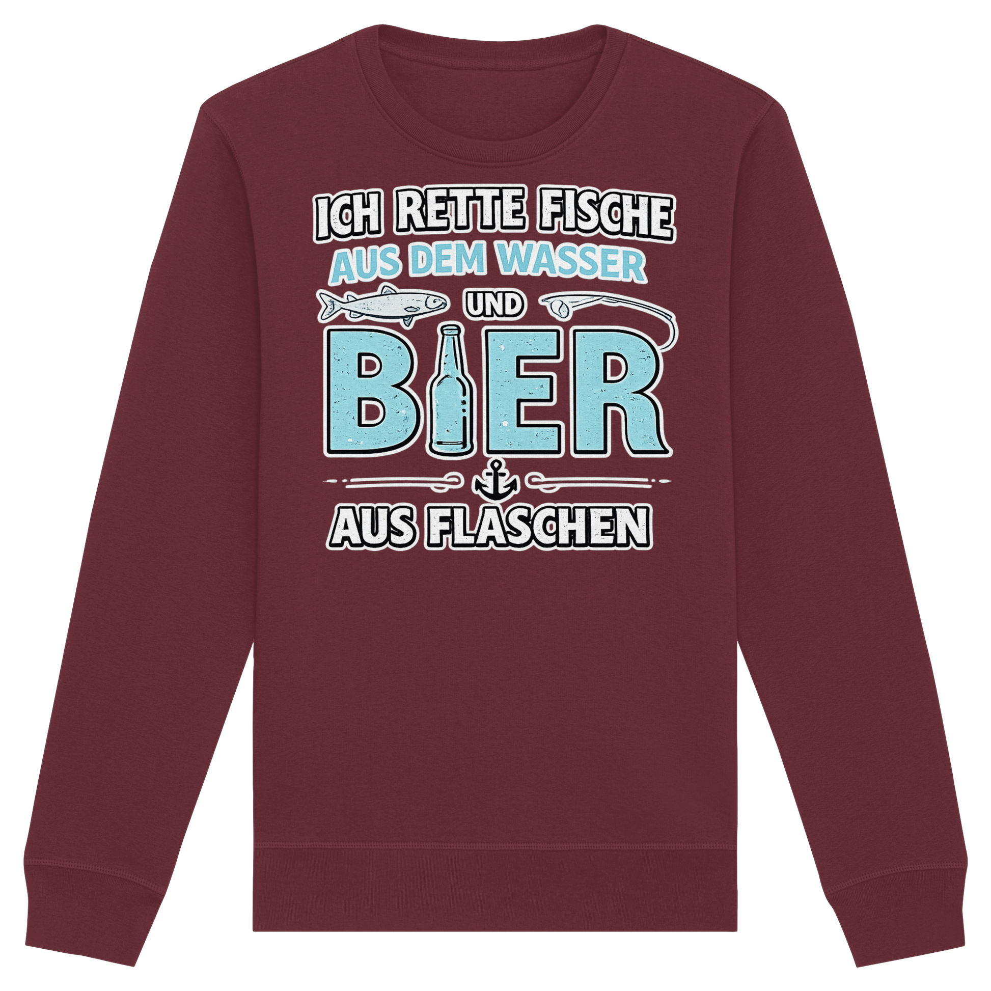 Ich Rette Fische - Premium Sweatshirt