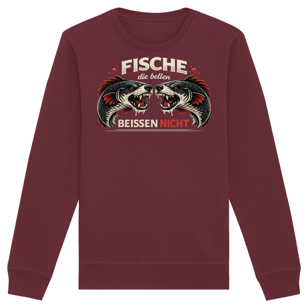 Fische die Bellen - Premium Sweatshirt