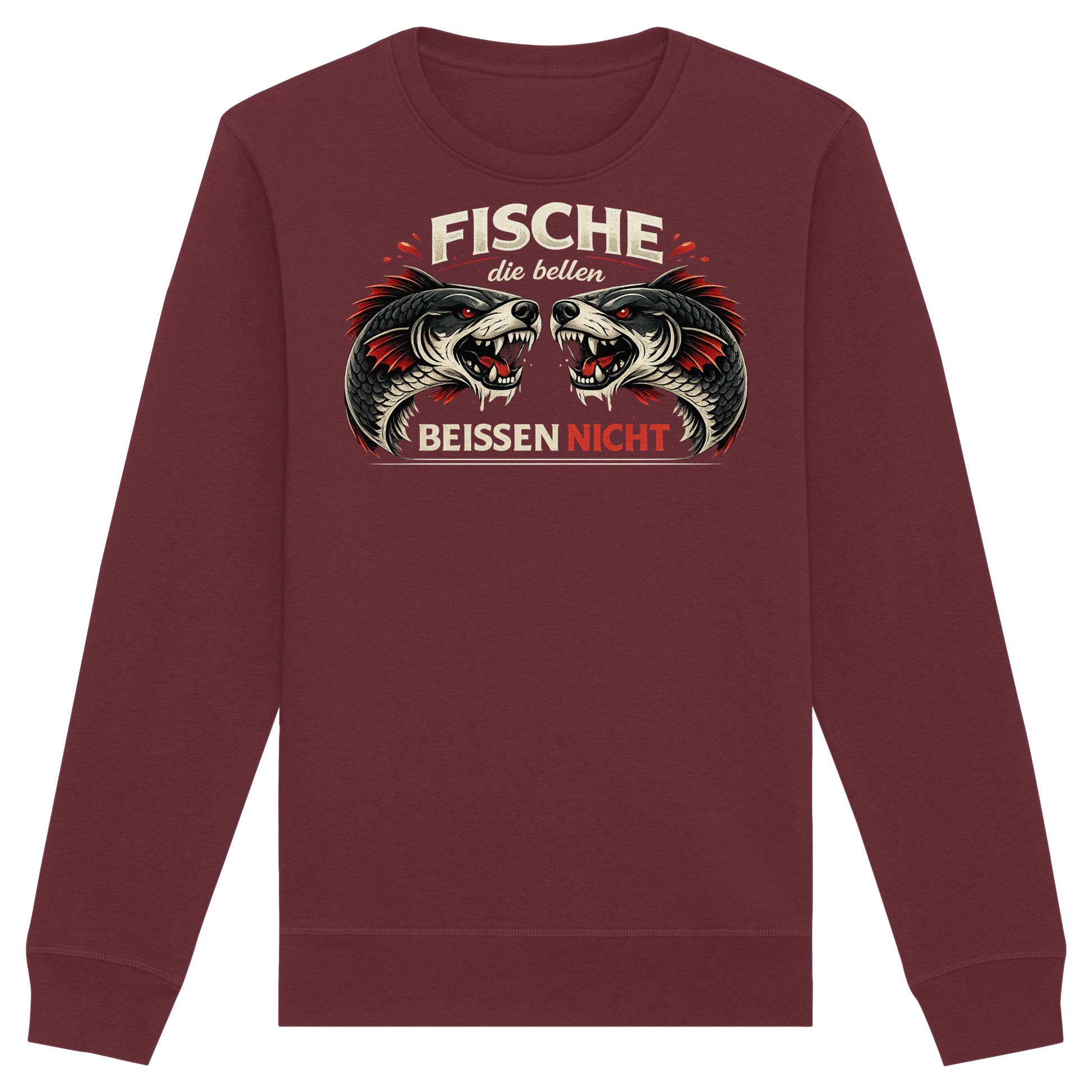 Fische die Bellen - Premium Sweatshirt