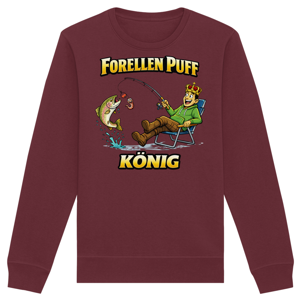 Forellen Puff König - Premium Sweatshirt