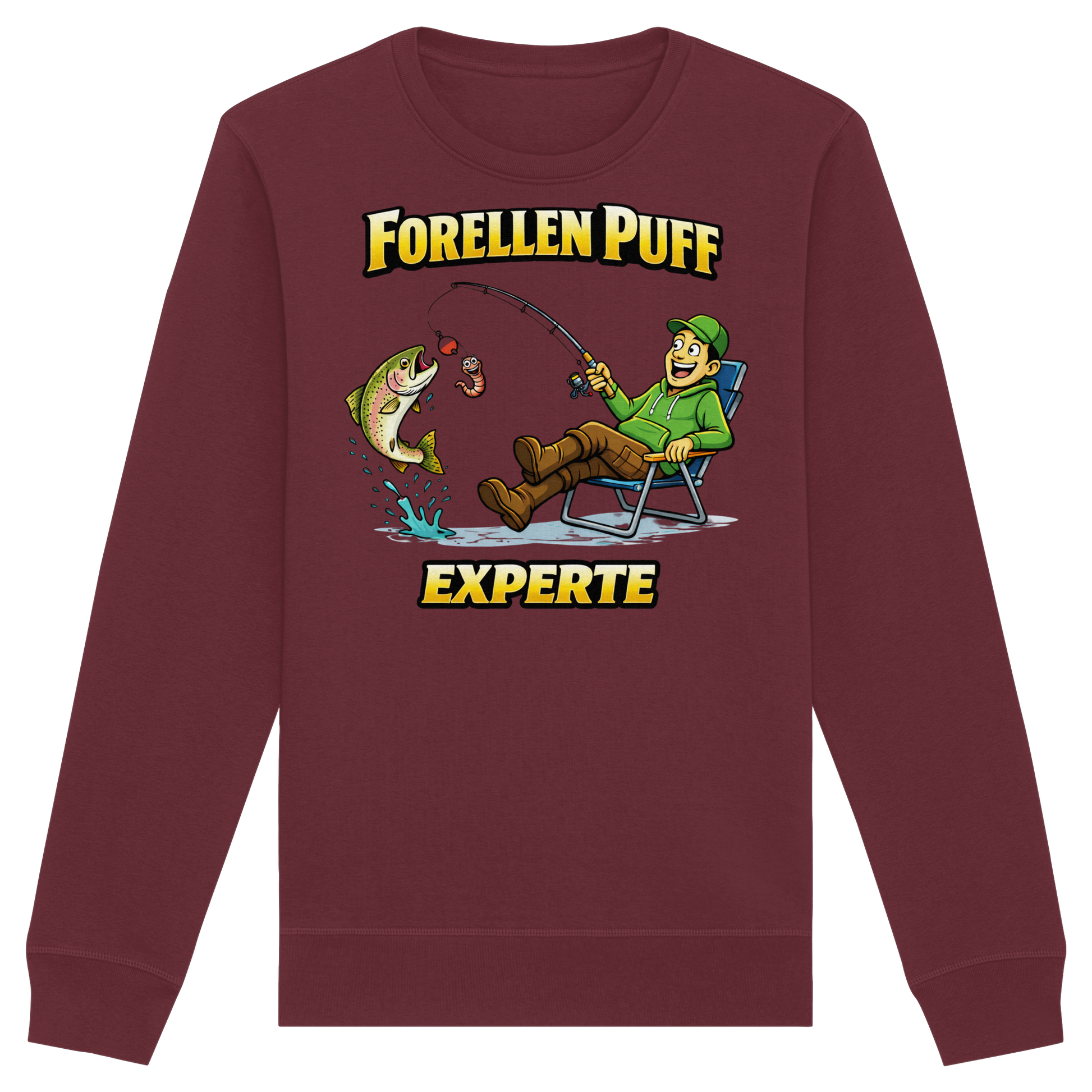 Forellen Puff Experte - Premium Sweatshirt