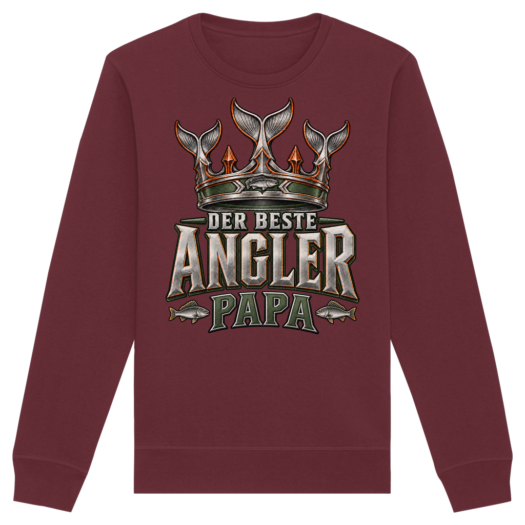 Der Beste Angler Papa - Premium-Sweatshirt