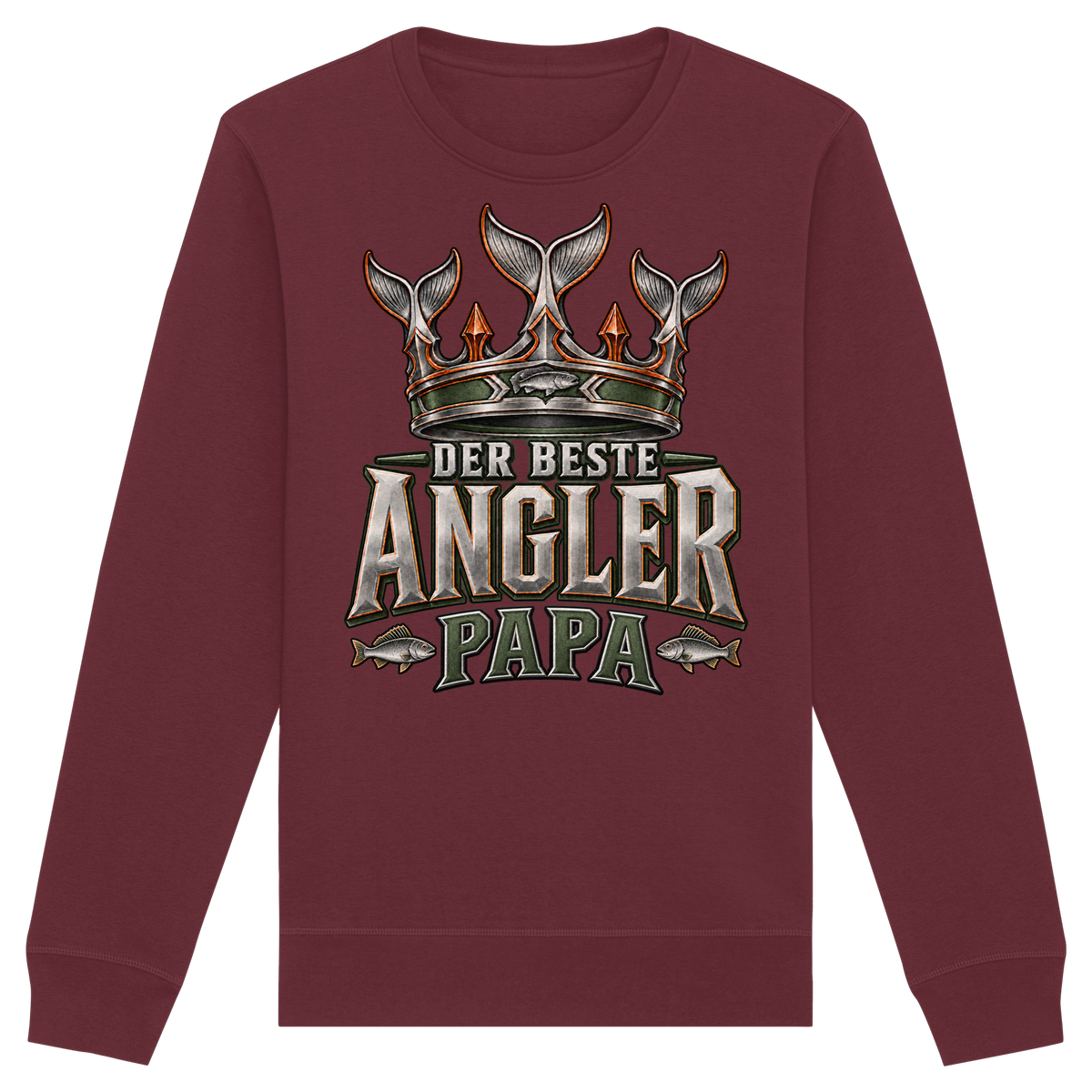 Der Beste Angler Papa - Premium-Sweatshirt