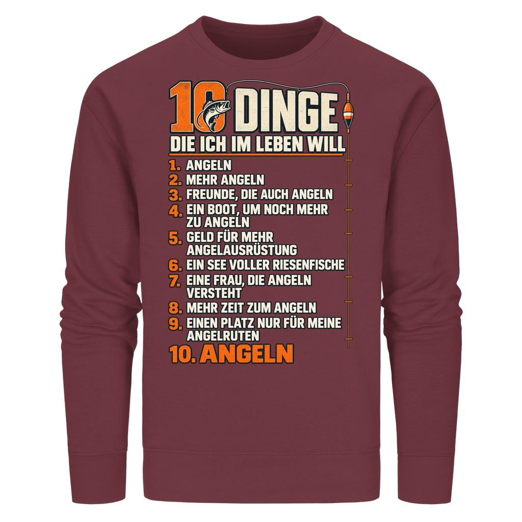 10 Dinge - Premium-Sweatshirt