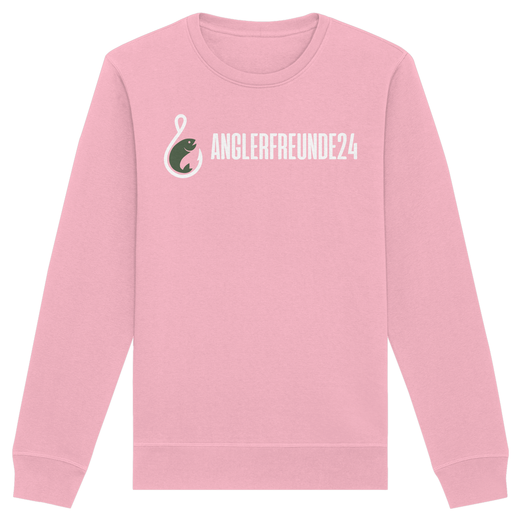 Anglerfreunde24 Weiß - Premium Sweatshirt