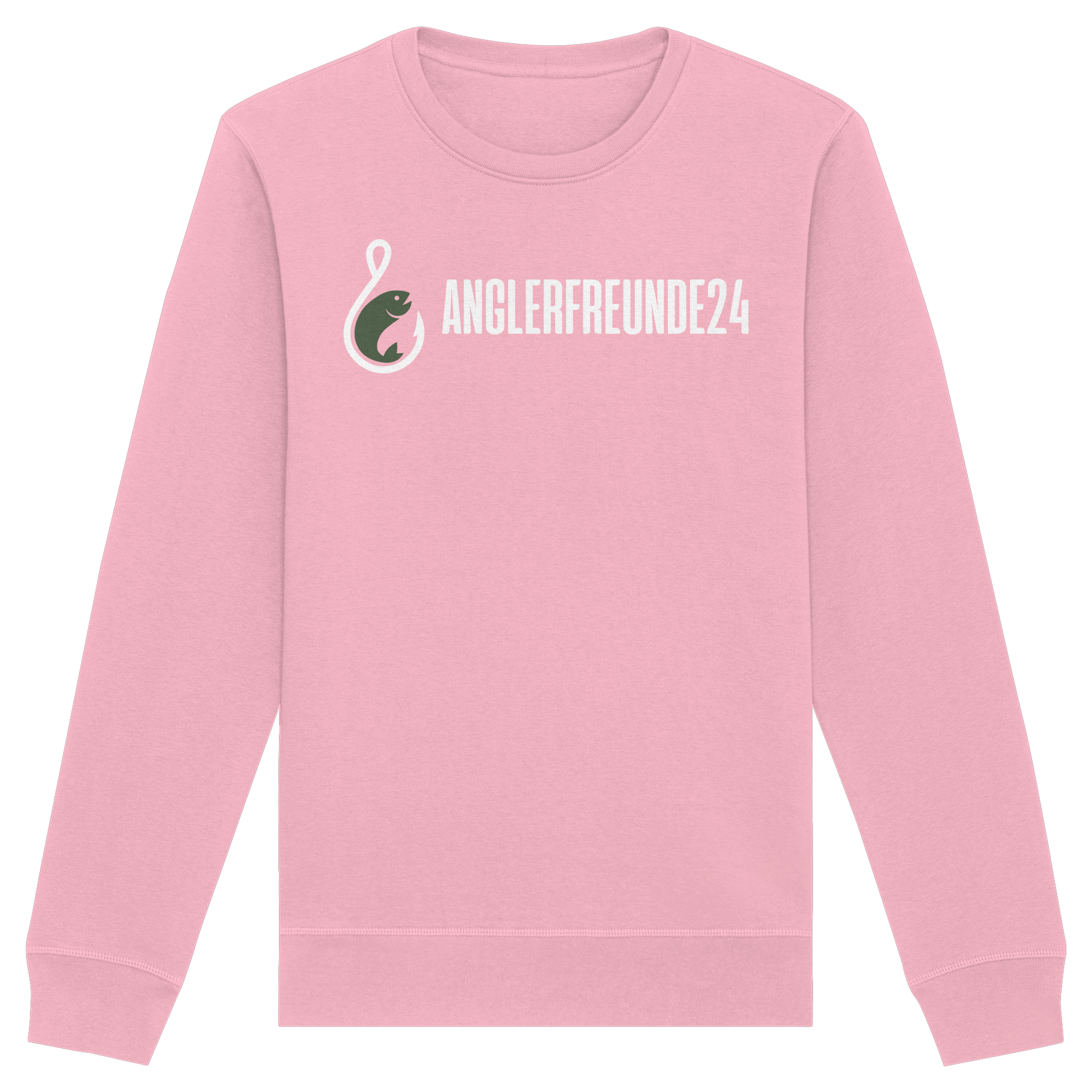 Anglerfreunde24 Weiß - Premium Sweatshirt