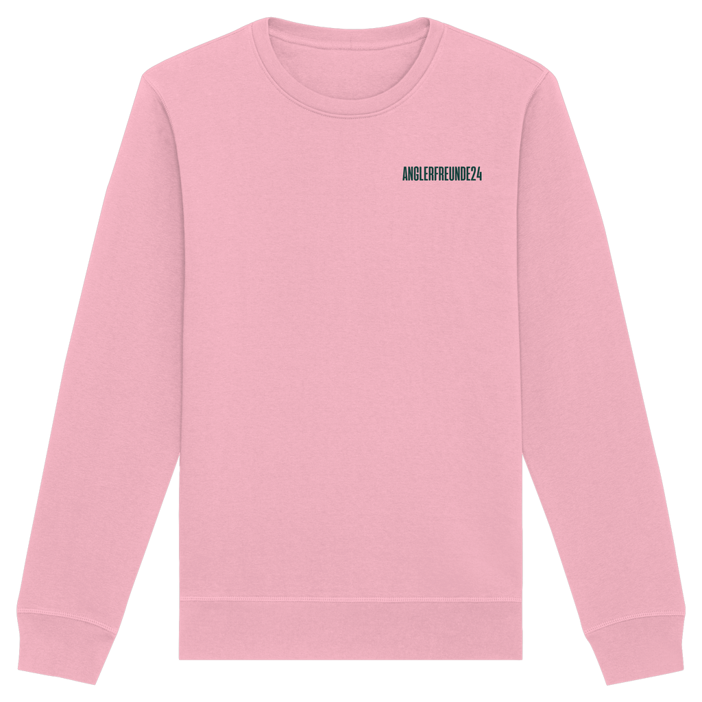 Anglerfreunde24 Logo Grün - Premium Sweatshirt