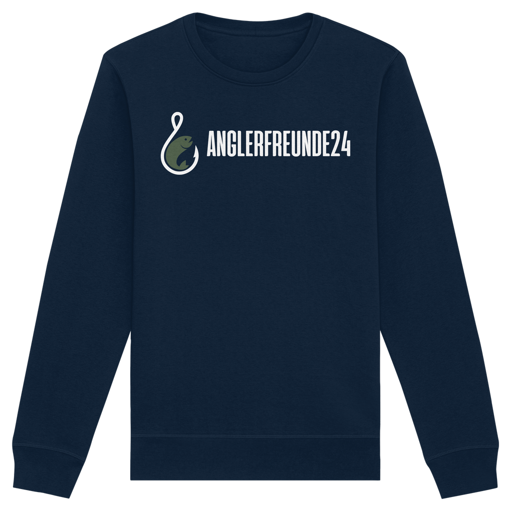 Anglerfreunde24 Weiß - Premium Sweatshirt