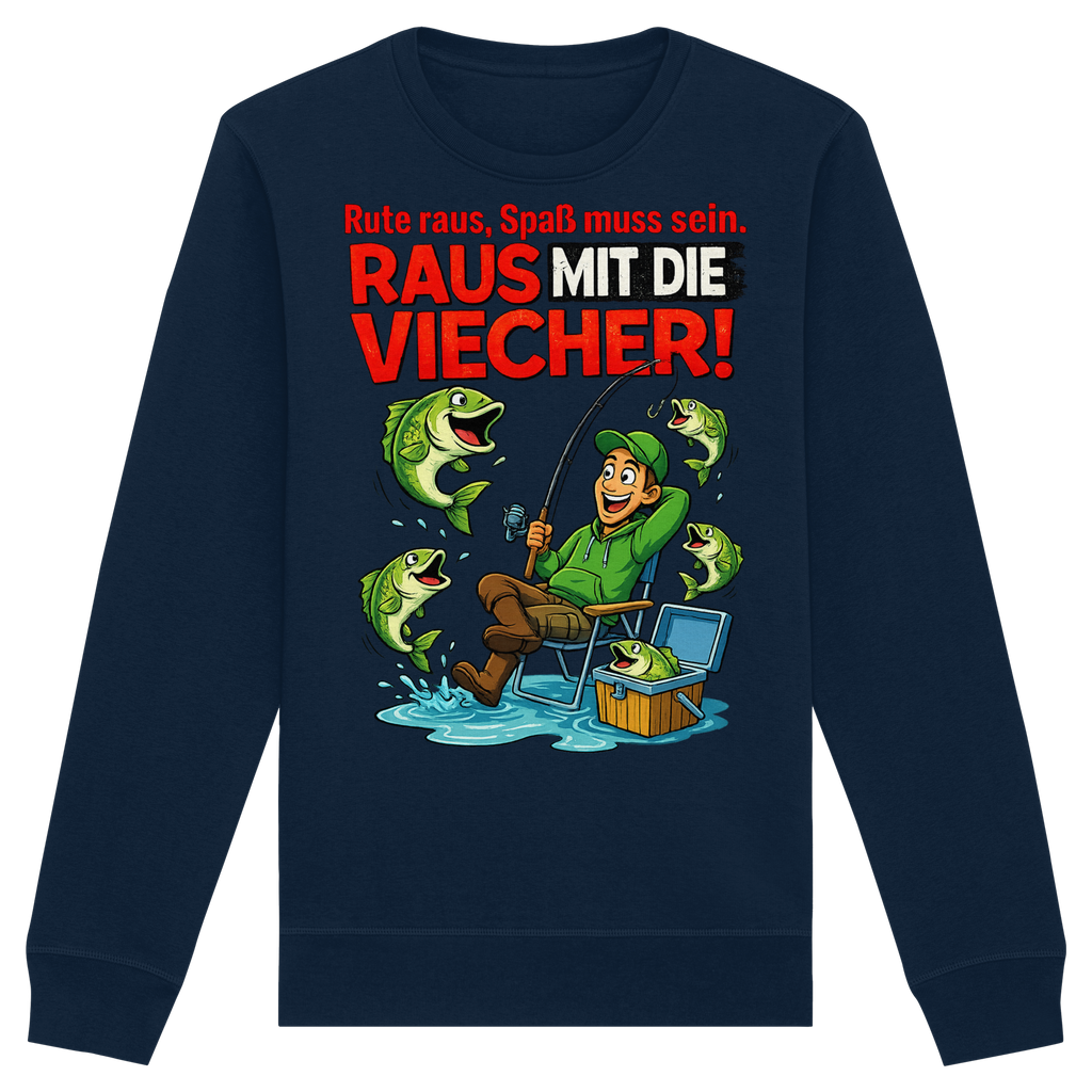 Raus Mit Die Viecher  - Premium Sweatshirt