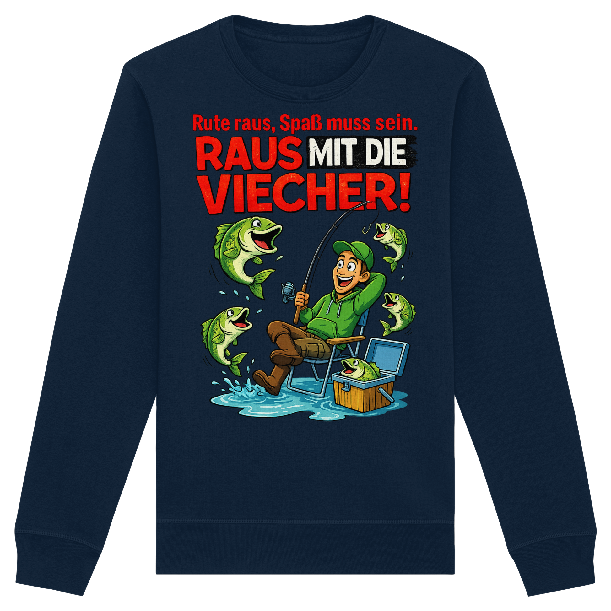 Raus Mit Die Viecher  - Premium Sweatshirt