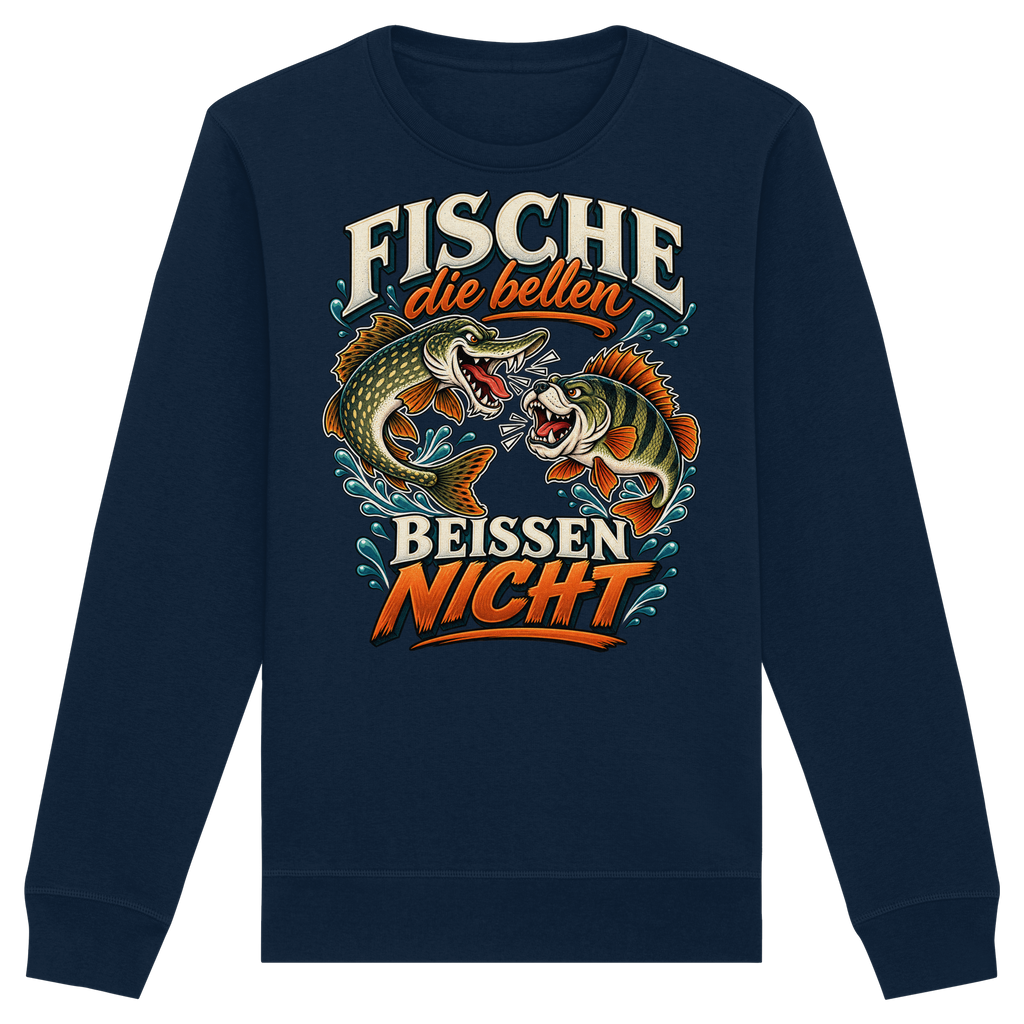 Fische die Bellen - Premium-Sweatshirt